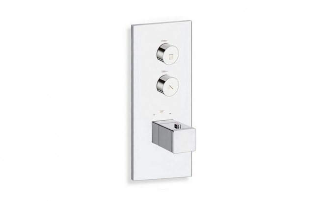 SQ 722 V Throughput Thermostatic Valve with 2 Independent Volume Controls